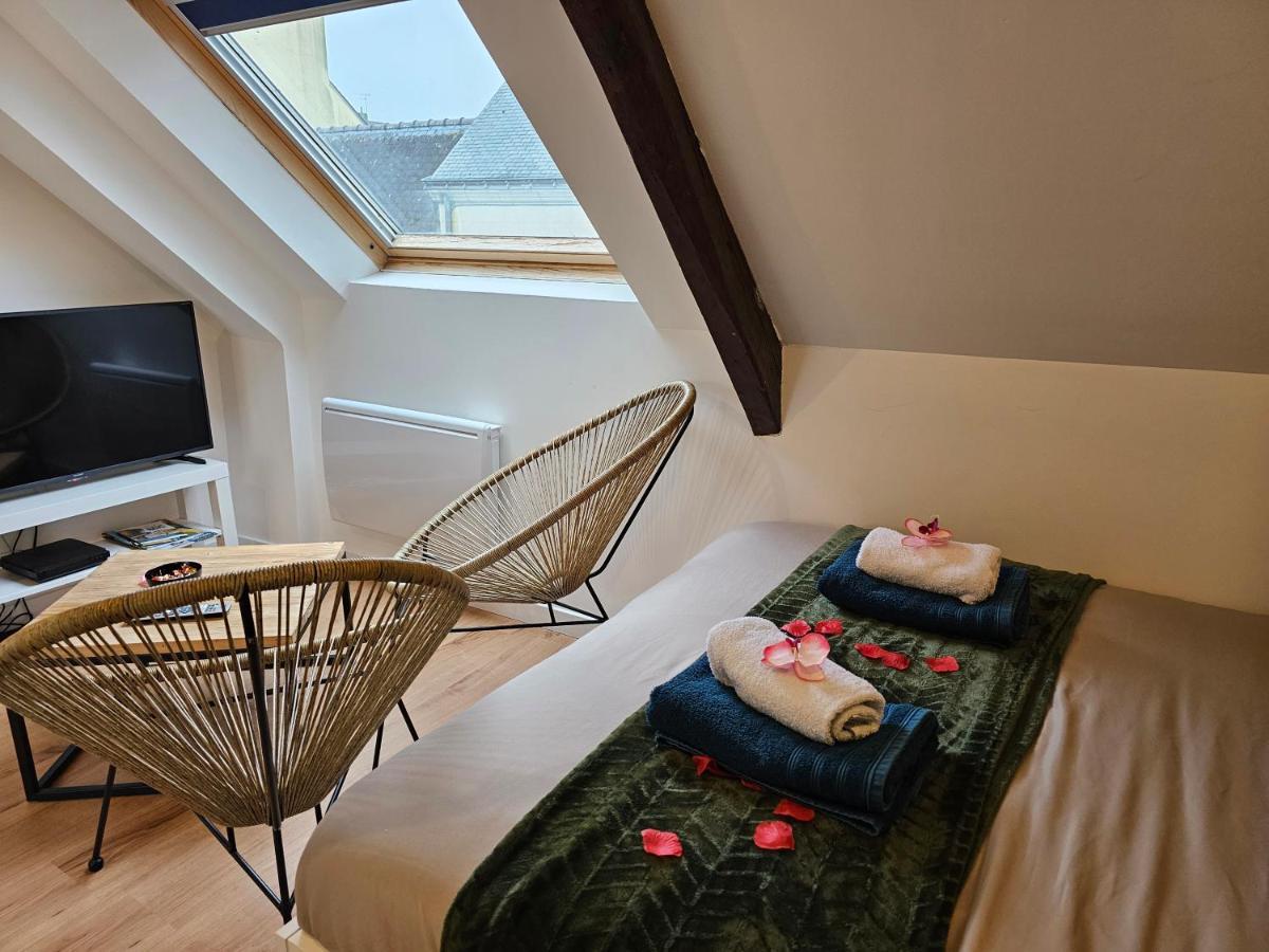 Logement De Caractere En Haute Ville De Quimperlé エクステリア 写真