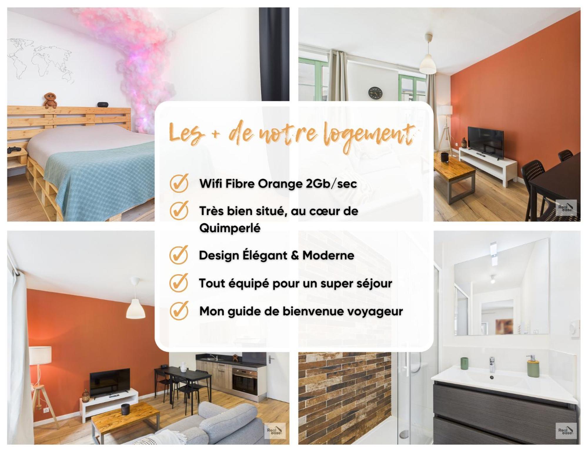 Logement De Caractere En Haute Ville De Quimperlé エクステリア 写真