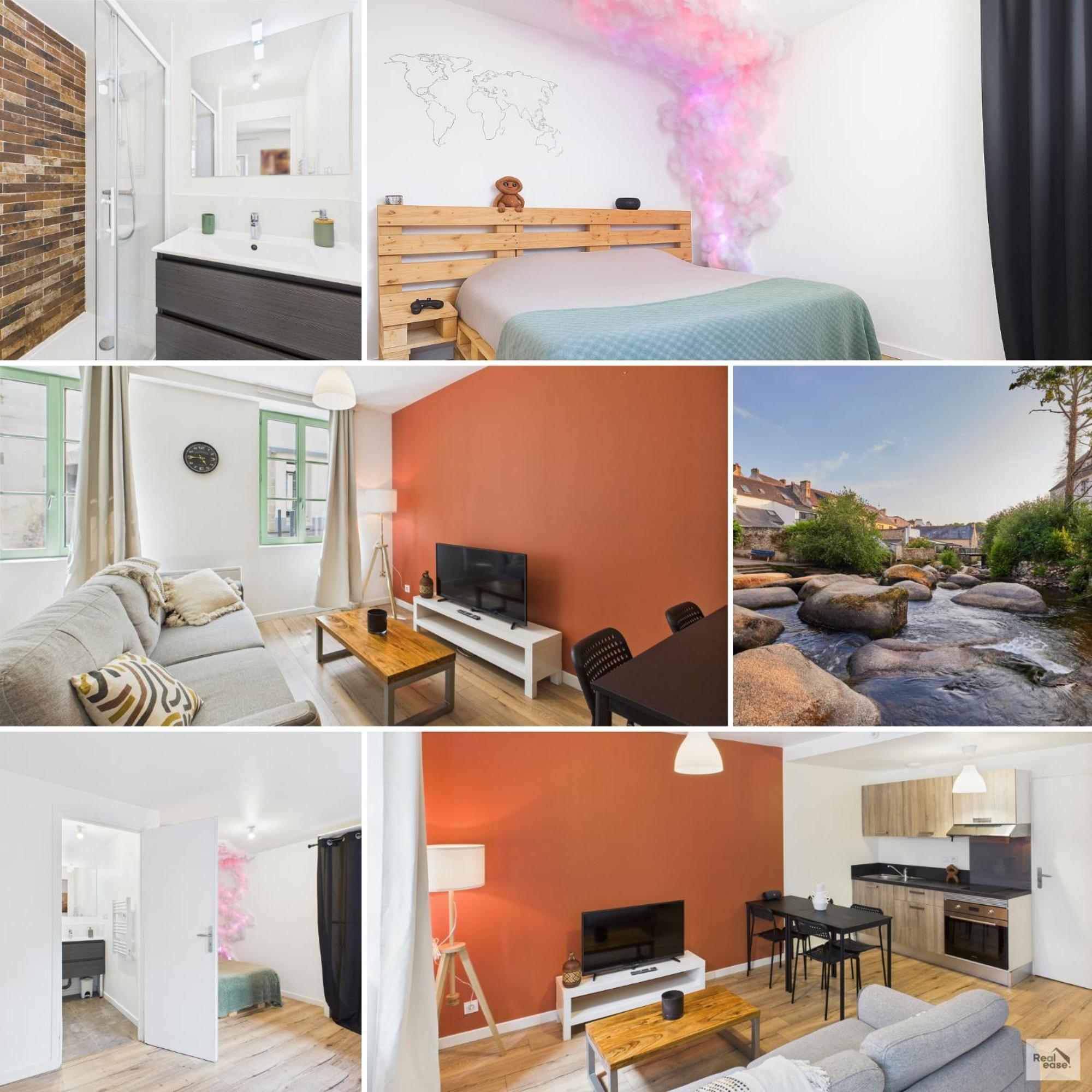 Logement De Caractere En Haute Ville De Quimperlé エクステリア 写真