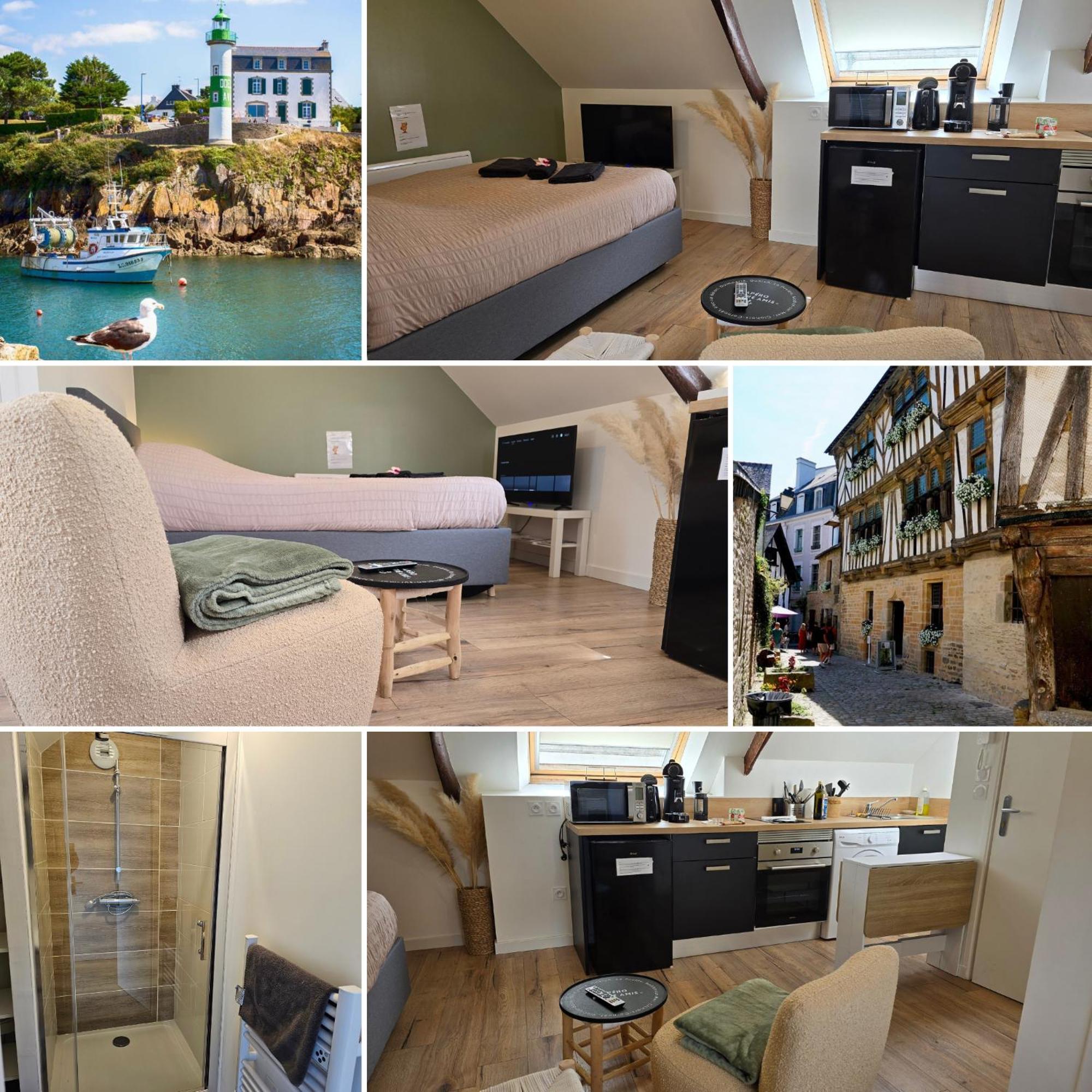Logement De Caractere En Haute Ville De Quimperlé エクステリア 写真