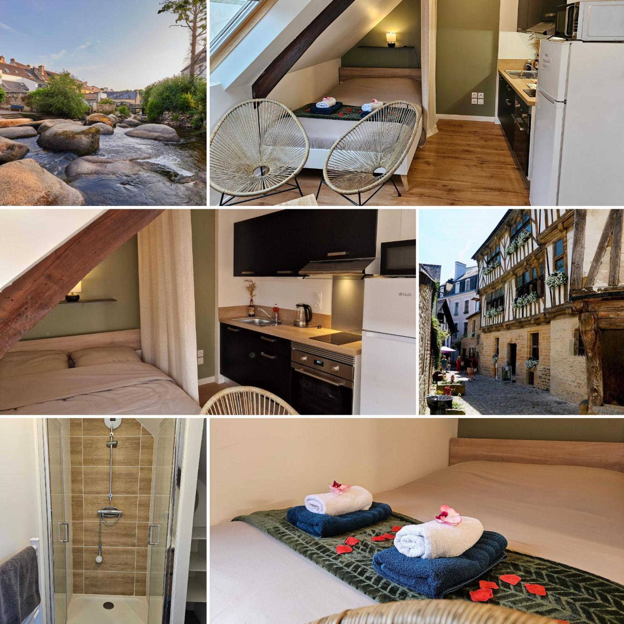Logement De Caractere En Haute Ville De Quimperlé エクステリア 写真